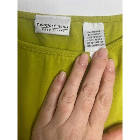 Vintage Newport News Long Sleeve Shirt Small Olive Green - Picture 3 of 8